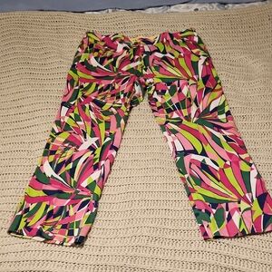 Loudmouth Vibrant Multicolor Patterned Pants